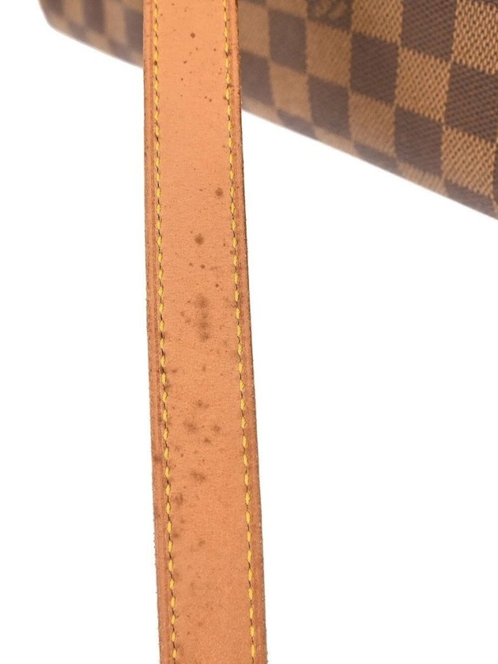 LOUIS VUITTON DAMIER COLOMBINE SHOULDER TOTE BAG - Picture 4 of 13
